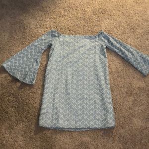 Aqua dress